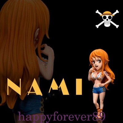 A+ Studio One Piece Nami Resin Statue Pre-order WCF Scale H7.8cm Collection