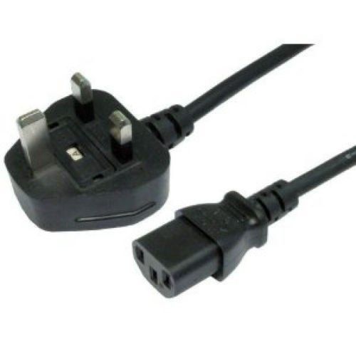IEC/Kettle Male Computer Power Cables and Connectors