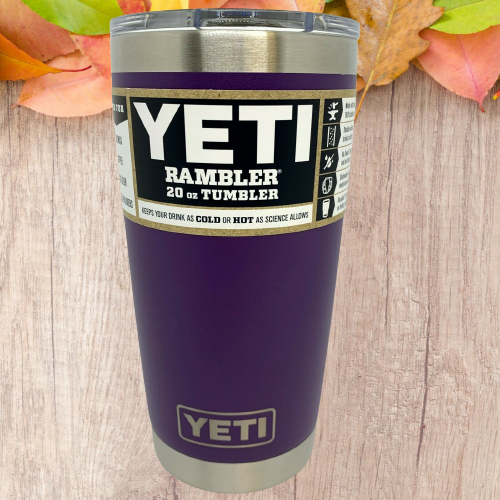 Tumbler, Stainless Steel, Vacuum Insulated - Purple