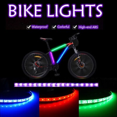 Led Wheel Lamp W/ Batteries Visible For String Strip Safety