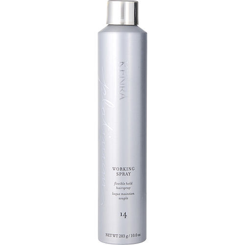 Kenra Platinum Working Spray 14 50% | Лак для волос с эластичной фиксацией | Быстросохнущий,