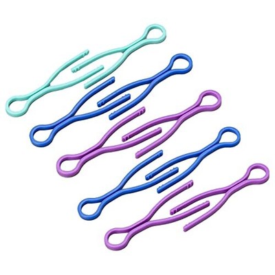 10PCS Sewing Threads Shuttle Clips Bobbins Thread Holder Plastic Multicolor