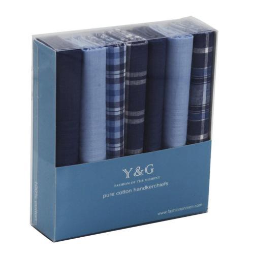 Pañuelos cuadrados Y&G bolsillo para hombres