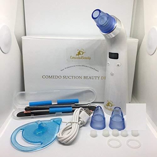 Blackhead Remover Vacuum - Pore/Acne Cleaner - Comedo Suction - LED Display USB
