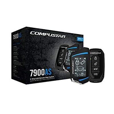 Compustar CS7900-AS All-in-One 2-Way Remote Start and Alarm Bundle w/ 3000 fe...
