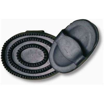 Eldorado - Gummistriegel standard - schwarz Pferdestriegel Striegel Gummi Pferde