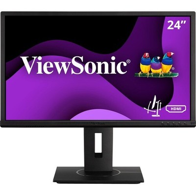 ViewSonic VG2440 24 Inch IPS 1080p Ergonomic Monitor with HDMI, DisplayPort, VGA
