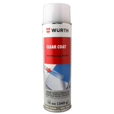 Porsche High Gloss Clear Lacquer Paint, Wurth 18930191