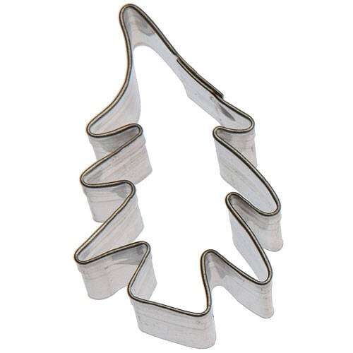 Mini Primitive Folk Tree 2'' Cookie Cutter Metal