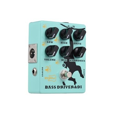 Guitare Daconovo Bass Driver DI Box Pedal XLR Output True Bypass