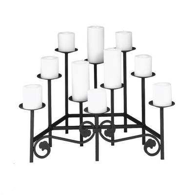 Minuteman International X304100 Black Candelabra