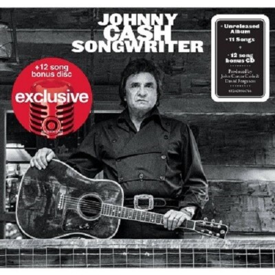 JOHNNY CASH SONGWRITER CD + 12 Song BONUS DISC  Target Exclusive ~ FREE SHIPPING