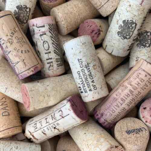 Natural Used Wine Corks Lot Of 5 10 25 50 75 100 Variety Recycle Upcycle Wedding