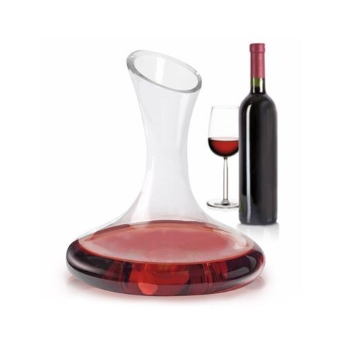 Decanter per Vino in Vetro 1L 1 Litro Aeratore Sommelier Enoteca Ristorante moc
