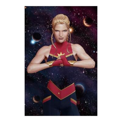 Captain Marvel #1 2nd Printing John Tyler Christopher Virgin Variant NM