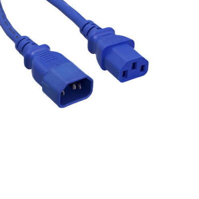 Blue Power Cable for Dell PowerSwitch N3200-ON N3048P N3048EP-ON Jumper Cord 2ft