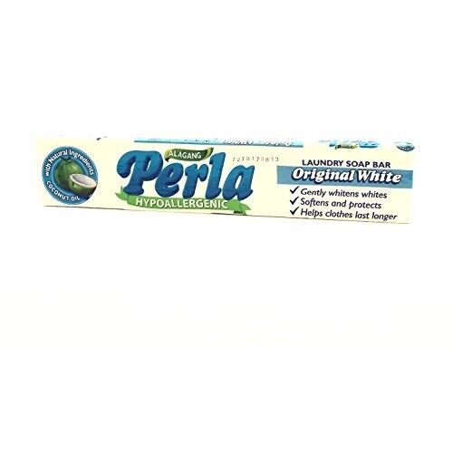 PERLA Original White Hypoallergenic Laundry Soap (1 pack = 4 bars)