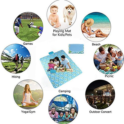 Printed Blankets Oxford Picnic Beach Camping Yoga Mat Outdoor Waterproof 71