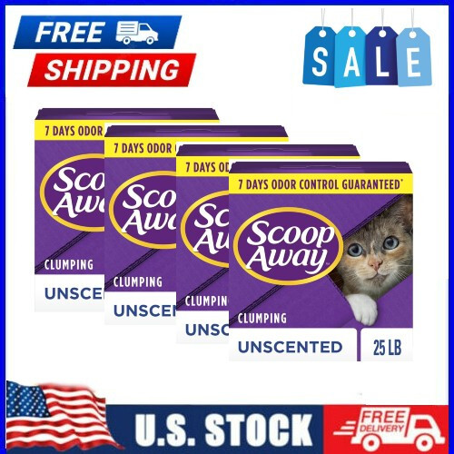 Scoop Away Super Clump Unscented Cat Litter Litterbox