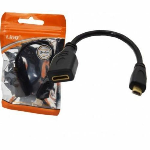 Cavo Adattatore Da Micro Hdmi Maschio A Mini Hdmi Femmina Linq hd-c4320