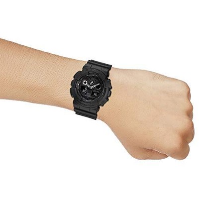 Pre-owned Casio G-shock Analog-digital Black Dial Men's Watch-ga-100-1a1dr (g270)
