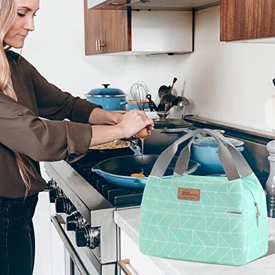 Lunch Bags For Women Insulated Cute Lunch Box Loncheras Para Mujer Reusable Zipp