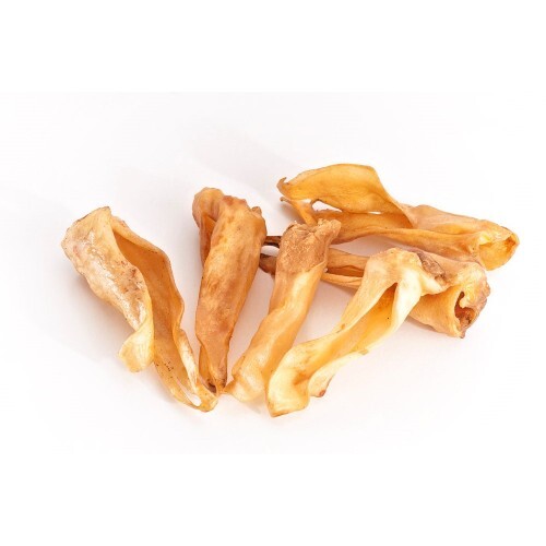 Bellfor Gesunder Hundesnack - Lamm-Ohren ohne Fell - 250 g