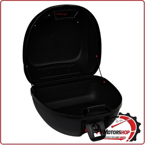 90417 T-BOX 31 LITRI BAULETTO PORTAPACCHI PORTAOGGETTI UNIVERSALE PER MOTO NERO