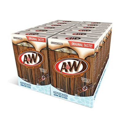 A&W Root Beer � Powder Drink Mix - 12 boxes 72 sticks � Sugar Free & Deliciou