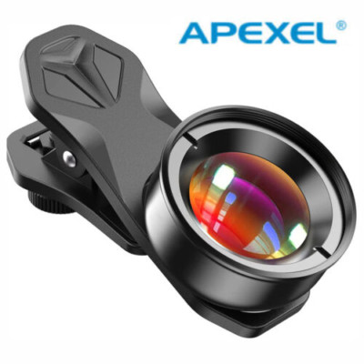 APEXEL Camera Phone 4K HD Macro Lens 100mm Cpl Star Filter For All Smartphones