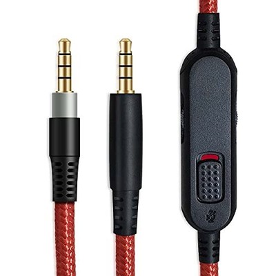 Replacement Audio AUX Cable Compatible with HyperX Cloud Mix and Cloud Alpha ...