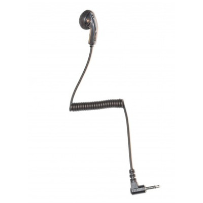 Listen Receive Only 2.5mm Earbud 6'' Cable for 2-Way Radio Speaker Microphone
