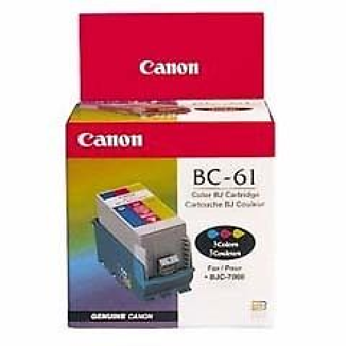 Картридж для струйного принтера Canon BC-61 Color Inkjet Cartridge INK ...