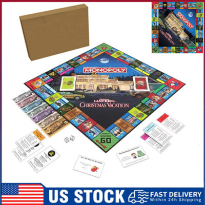 Monopoly: National Lampoons Christmas Vacation Board Game,Advent Calendar US
