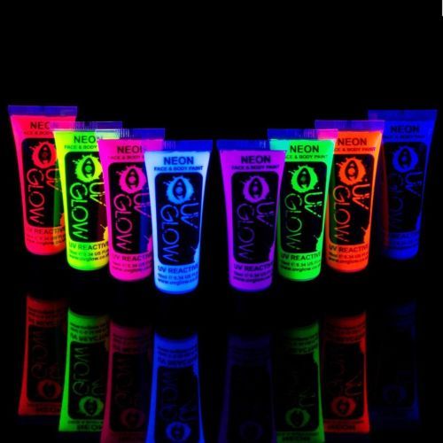 Moon Glow - Neon UV Chunky Glitter M27228 Costume Make Up Moon Glow - Neon UV Chunky Glitter M27228 Costume Make Up