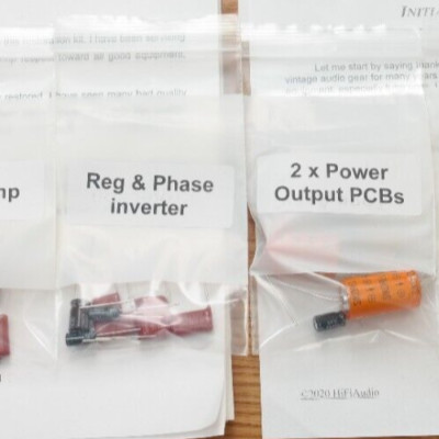 McIntosh MA6100 Output & Regulator restoration repair service rebuild capacitor