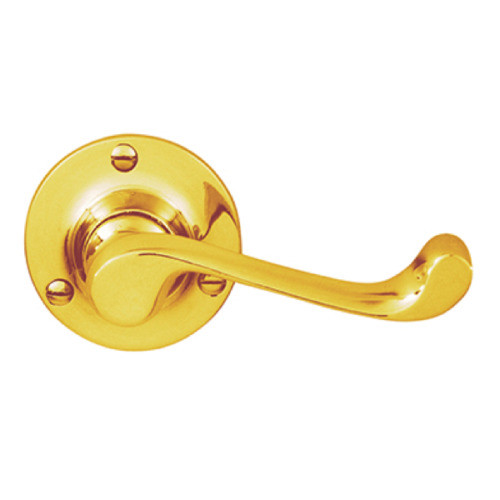 Poignées et crémones de porte en laiton