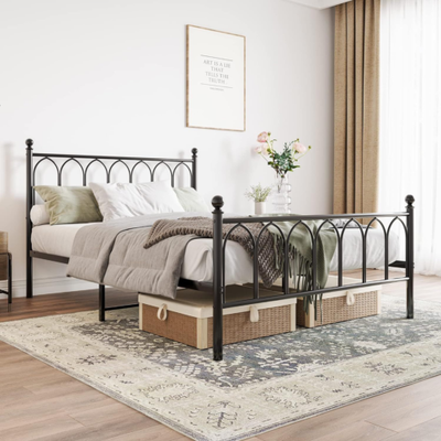 Modern metal bed design deals
