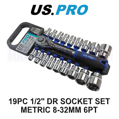 US PRO Tools 19pc 1/2