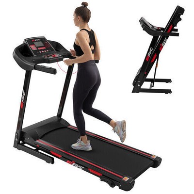 330 LBS Weight Capacity Folding Treadmill Running Machine w/Incline/Bluetooth US