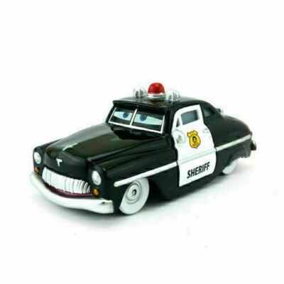 Disney Pixar Cars King Chick Hicks McQueen 1:55 Diecast Model Car Toys Boy Gift