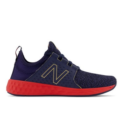

Женские кроссовки New Balance Fresh Foam Cruzv1, переиздание, Blue/red/brown