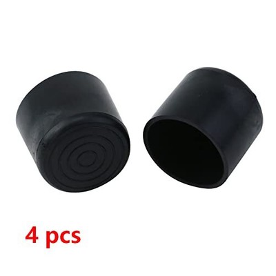 Antrader 1-1/2 Inches Diameter PVC Round Table Chair Leg Tips Caps Furniture ...