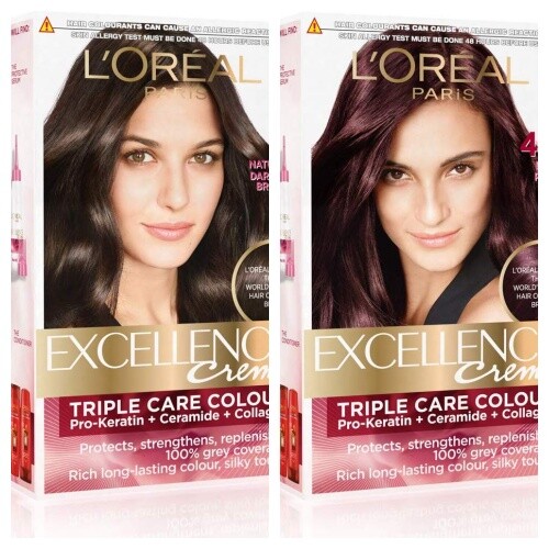 L'Oréal Excellence Duo Creme 7NB Lorealparis Excellence Duo Cream Hair Dye | eBay