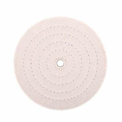 Buffing Polishing Wheels 8 Inch (70 Ply) For Bench Grinder Buffer Tool With 5/8