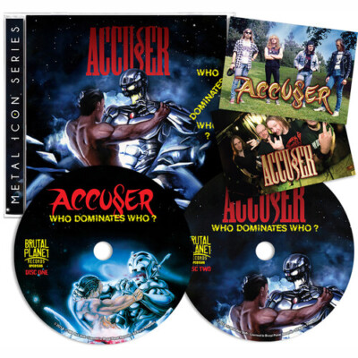 ACCUSER 「WHO DOMINATES WHO ?」　スラッシュメタル ACCUSER 「WHO DOMINATES WHO ?」 スラッシュメタル - メルカリ