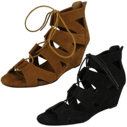 Calzado de mujer sandalias con plataforma