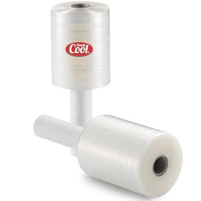 2 Pack Industrial Strength Mini Hand Stretch Wrap 5'' 1000 Ft Roll 80 Gauge Th...