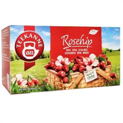 Teekanne ROSEHIP Tea - 20 tea bags- Made in Germany FREE US SHIPPING