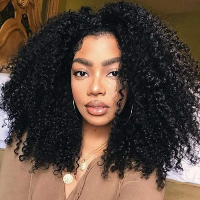 Afro kinky curly cheap full lace wig